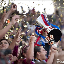  Lyon-1. Frauen-Fußball-Club Frankfurt (Finale LDC) 